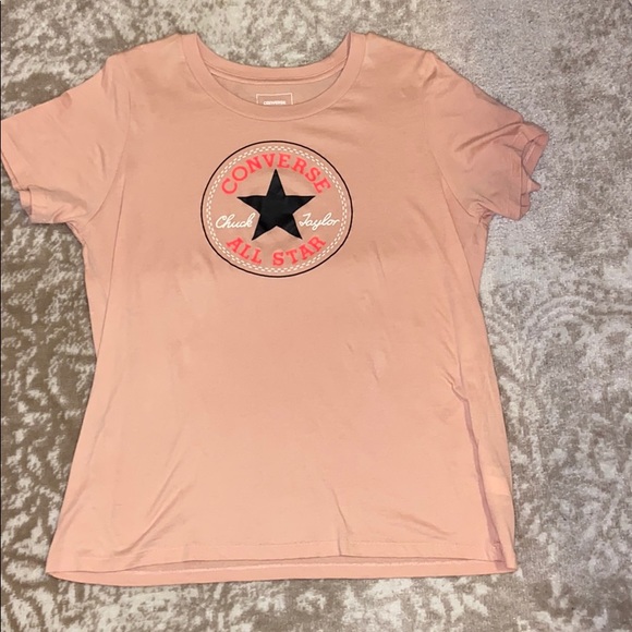 converse round neck t shirt